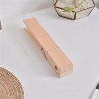Clothespin Bathroom Towel Holder Wall-Mounted Storage Hanger Cap Creative Wooden Towel Clip Wall Mounted Bathroom Towel Holder