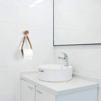 Hot Sell Hemp Rope Tissue Holder Non Punching Toilet Paper Holder Wall Mounted Roll Paper Storage Rack Bathroom Accessories