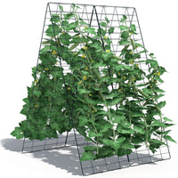 Enrejado De 2 Piezas Para Pepinos Soporte Para Plantas Trepadoras Verdura Fruta Enrejado Para Jardín Invernadero Balcón