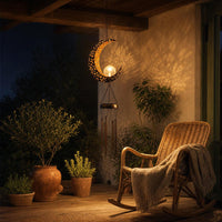 Foto de ambiente: Porche de madera de noche